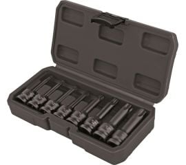 Impact magnetic bit set Topmaster 338800 T30-80 8 pcs