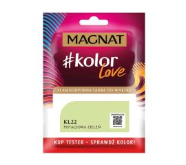 საღებავი-ტესტი ინტერიერის Magnat Kolor Love 25 მლ KL22 ფისტისფერი მწვანე