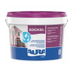 საღებავი ფასადის Eskaro Aura Luxpro Sockel 2.7 ლ