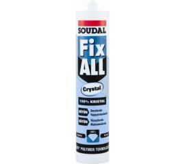 აკრილის ჰერმეტიკი Soudal Fix All Crystal 290 მლ გამჭვირვალე