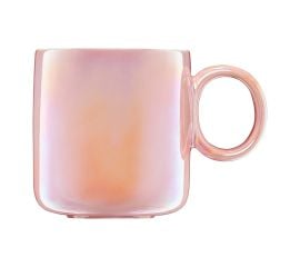 Porcelain cup Ambition Pearl 43626 360ml pink