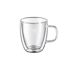 A set of mugs with double glass Mia 96855 350ml 2pcs