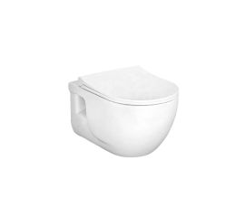 Wall-hung toilet with lid Lucco Brilla