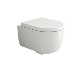 Wall-hung toilet with lid Bocchi Venezia White