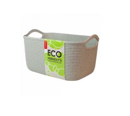 კალათი Aleana Jute S ECO WOOD მწვანე