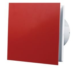 Exhaust fan Domovent 125 Solid Red