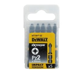 Impact bits DeWalt Impact Torsion DT7391T-QZ PZ2 5 pcs