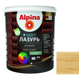 Azure-gel for a tree silky matt Alpina pine 2.5 l