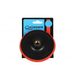 Soft rubber disc with velcro Kussner 1006-580125 125 mm