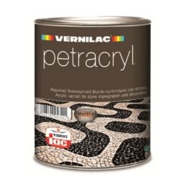 ლაქი ქვისთვის Vernilac Petracryl Glossy 0.75 ლ
