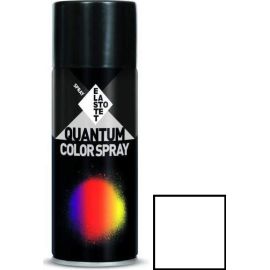Spray paint Elastotet Quantum Color Spray Ral 9016 Traffic White Gloss 400 ml white