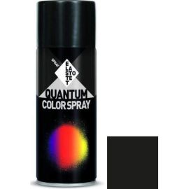 საღებავი აეროზოლური Elastotet Quantum Color Spray Ral 9005 Black Gloss 400 მლ შავი