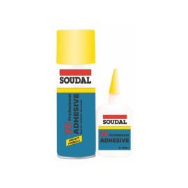 Two-component instant adhesive Soudal 2C 400 ml + 100 g