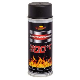 Fireproof spray Champion High Temperature RAL 9011 400 ml black