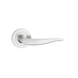 Door handle rossete Metal-Bud MONICA VMON with plumbing wrap SNOSW