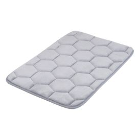 Bath mat Bisk 07054 40x60 cm grey