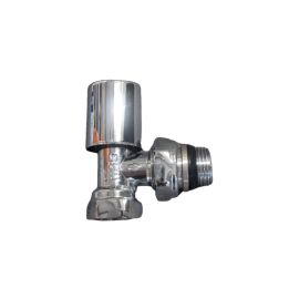 Radiator valve KAS Chrome supply 1/2"