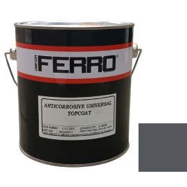 ლითონის ანტიკოროზიული საღებავი Ferro 3:1 მქრქალი ნაცრისფერი 3 კგ