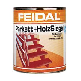 აკრილის ლაქი შიდა სამუშაოებისთვის Feidal Parkett+HolzSiegel 0.75 ლ ნახევრადმქრქალი