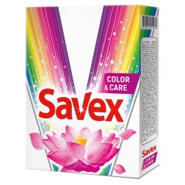 სარეცხი ფხვნილი Savex ავტომატი Color & care 0.4 კგ