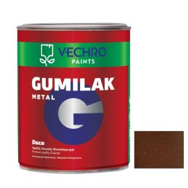 Краска маслянная для металла Vechro Gumilak metal No 615 коричневый глянцевый 750 мл