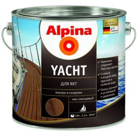 Лак Alpina Yacht 537854 2.5 л глянцевый