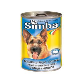 სველი საკვები ზრდასრული ძაღლებისთვის ინდაური და ქათამი Monge 415 გ