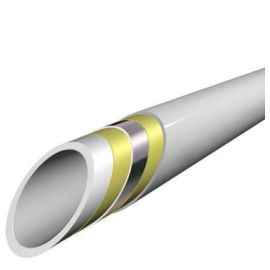 Metal-plastic pipe NewPlast 16 mm PEX-AL-PEX with insulation