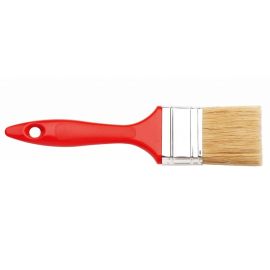 Flat brush with red handle Hardy 0200-404760 50 mm