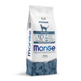 Dry food for sterile cats trout Monge 10 kg