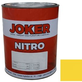 Краска нитроцеллюлозная Joker хром желтая глянцевая 2.5 кг