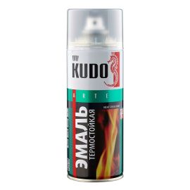 Heat-resistant enamel KUDO KU-5003 white 520ml