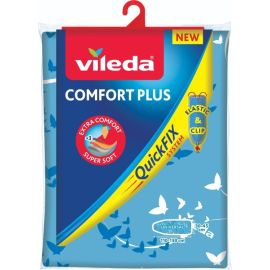 საუთაო მაგიდის გადასაკრავი Vileda Comfort plus ვარდისფერი/ფირუზისფერი 5.5х22.50х36 სმ