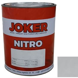 Краска нитроцеллюлозная Joker алюминевая глянцевая 2.5 кг