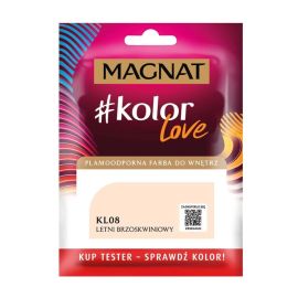 Краска-тест интерьерная Magnat Kolor Love 25 мл KL08 светлый персик