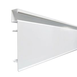 Skirting board from aluminum Profil Center LED Best Deal 4/78 2500x78x12 mm white