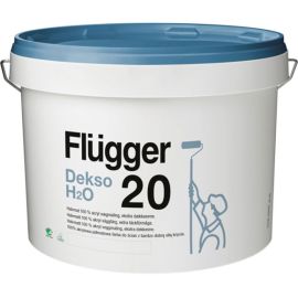 საღებავი ინტერიერის ექსტრა წმენდადი Flugger Dekso H2O 20 3 ლ