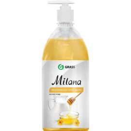 თხევადი კრემ-საპონი Grass "Milana" რძე და თაფლი1000 მლ