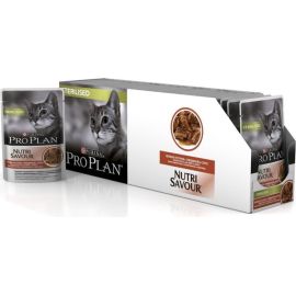 Catfood for sterilized cats beef in sauce Pro Plan 85 g