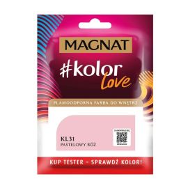 Краска-тест интерьерная Magnat Kolor Love 25 мл KL31 пастельно-розовая