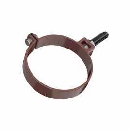 Pipe clamp universal Technonicol L140 125/82 PVC brown