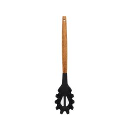 Plastic spoon with wooden handle DongFang 22410