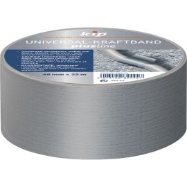 Adhesive tape reinforced moisture resistant silver Kip 5х50м.