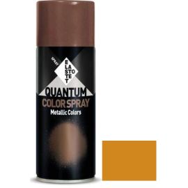 Spray paint Elastotet Quantum color spray metallic copper gold 400 ml