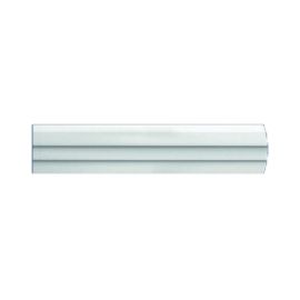 Extruded ceiling plinth Solid C160/75 white 75x21x2000  mm