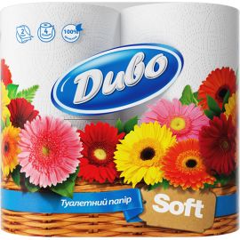 Двухслойные туалетная бумага Divo Soft 4 шт
