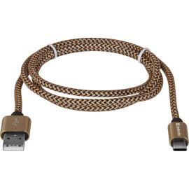 USB cable Defender USB TypeC 2.1A golden 1 m