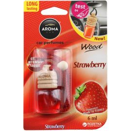 Flavor Aroma Car WOOD  Strawberry 6ml