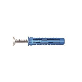 Universal dowel RawlPlug 10x50 mm with screw 6.0x60 mm 25 pcs 4ALL-10+6060