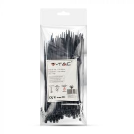 Tie V-TAC 2.5x150mm 100pcs black 11162